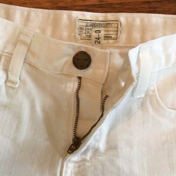 Current/Elliott The Boyfriend Shorts in Sugar Sz 24 - Picture 7 of 10